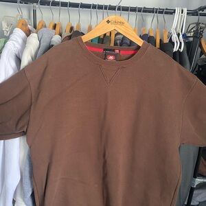 A4 PRIME / CREWNECK / COLOR-BROWN / SIZE-M